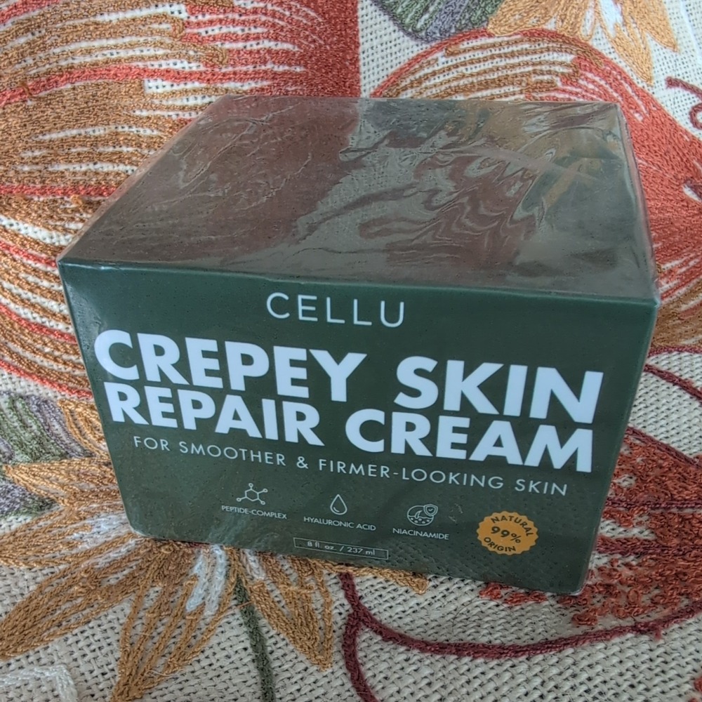 Cellu Crepey Skin Repair Cream Smoother & Firmer Skin Exp 1/29